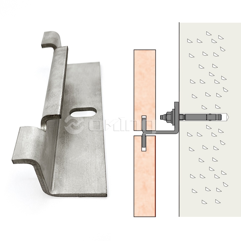 Double Up and Down Cladding System Bracket