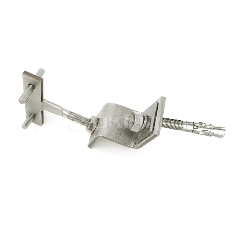 Stainless Steel Z Bracket for Stone Cladding with Adjustable Projection