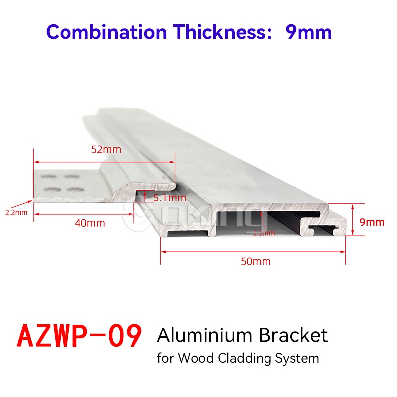 AZWP-9 Wood Veneer Panel Hanger Wall Panel Integrated System