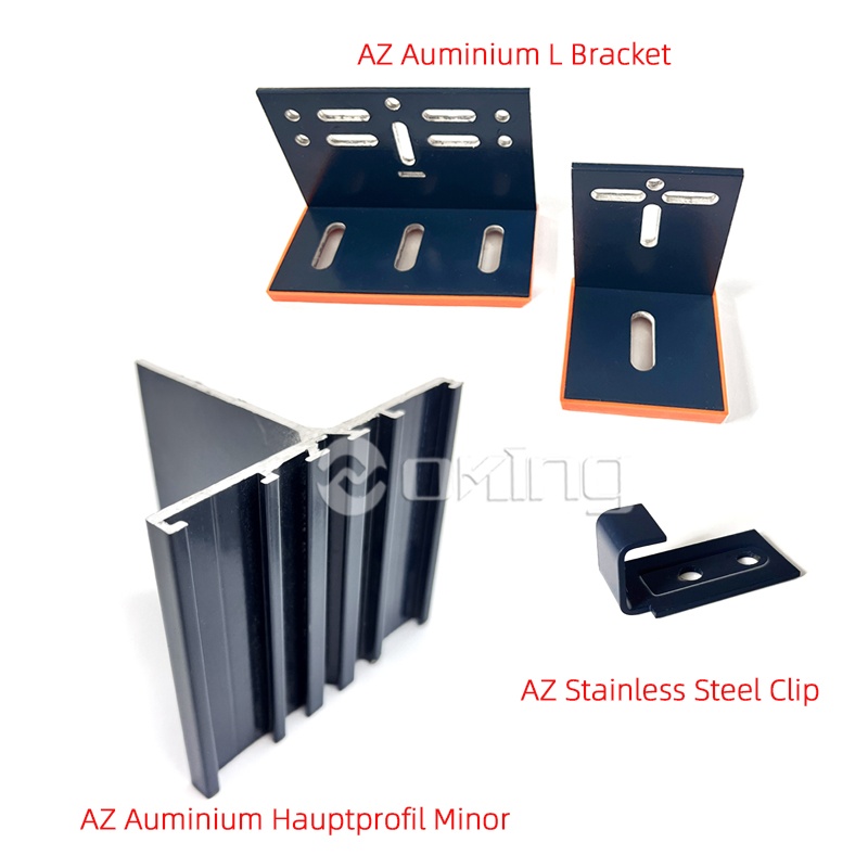  Professional Building Facade Installation System with Concealed/Exposed Fixing for Terracotta   Ceramic Panels