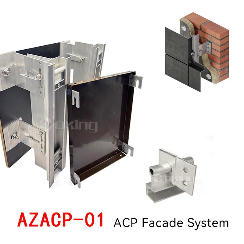  AZACP-01 Aluminum Bracket For ACP Pannel Facade System