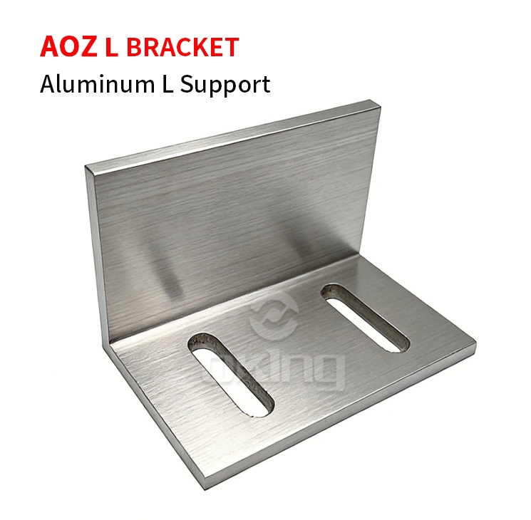 AOZ  Aluminum L Bracket Holding Tracks For Facade Wall