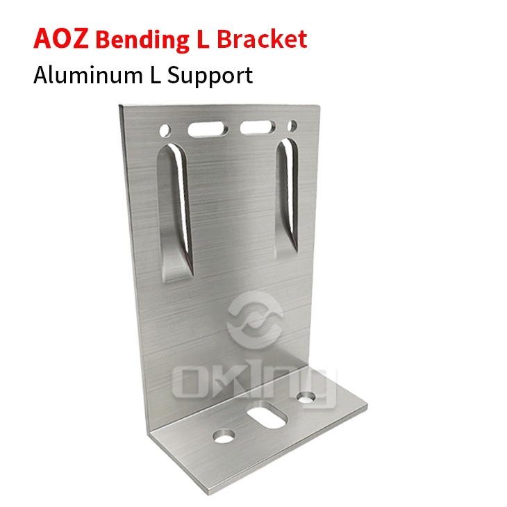 AOZ  Aluminum L Bracket Holding Tracks For Facade Wall