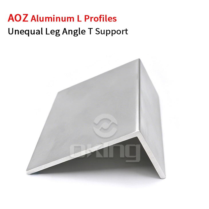 AOZ L Profiles Aluminum Unequal Leg Angle L Support Holding Tracks For Facade Wall