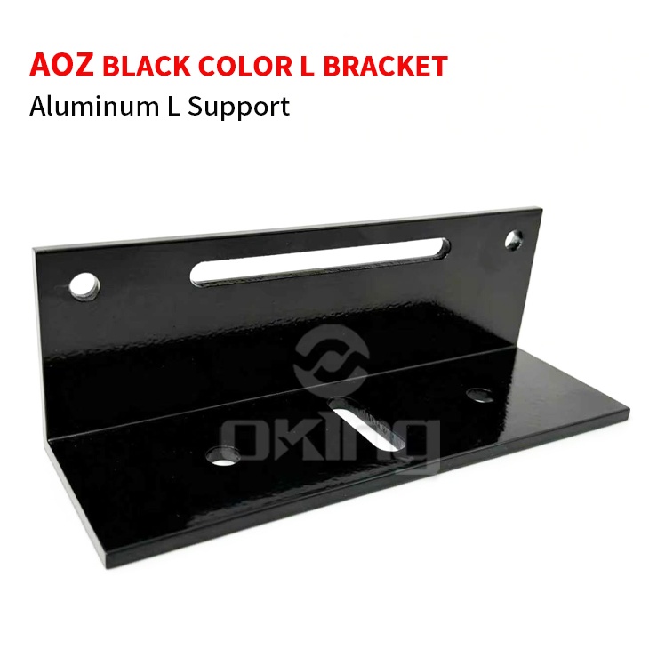 AOZ  Aluminum L Bracket Holding Tracks For Facade Wall