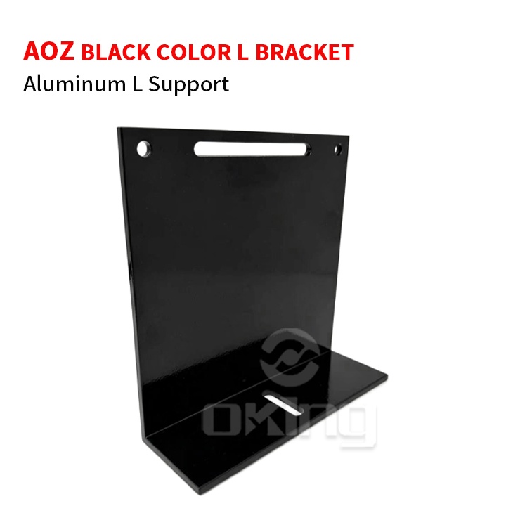 AOZ  Aluminum L Bracket Holding Tracks For Facade Wall