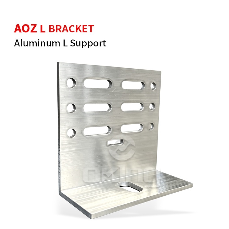 AOZ  Aluminum L Bracket Holding Tracks For Facade Wall