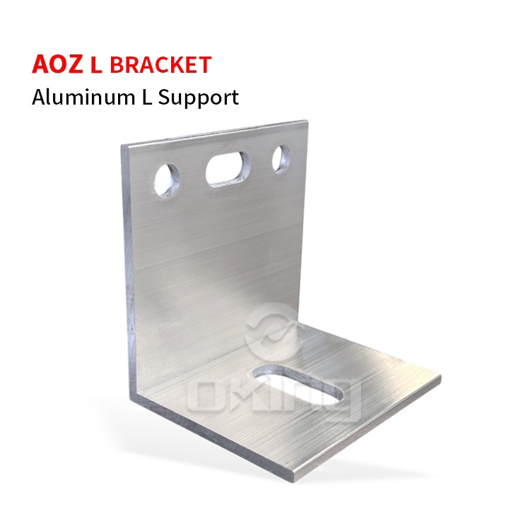 AOZ  Aluminum L Bracket Holding Tracks For Facade Wall