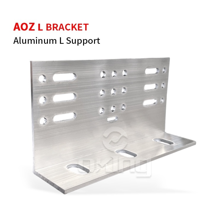 AOZ  Aluminum L Bracket Holding Tracks For Facade Wall