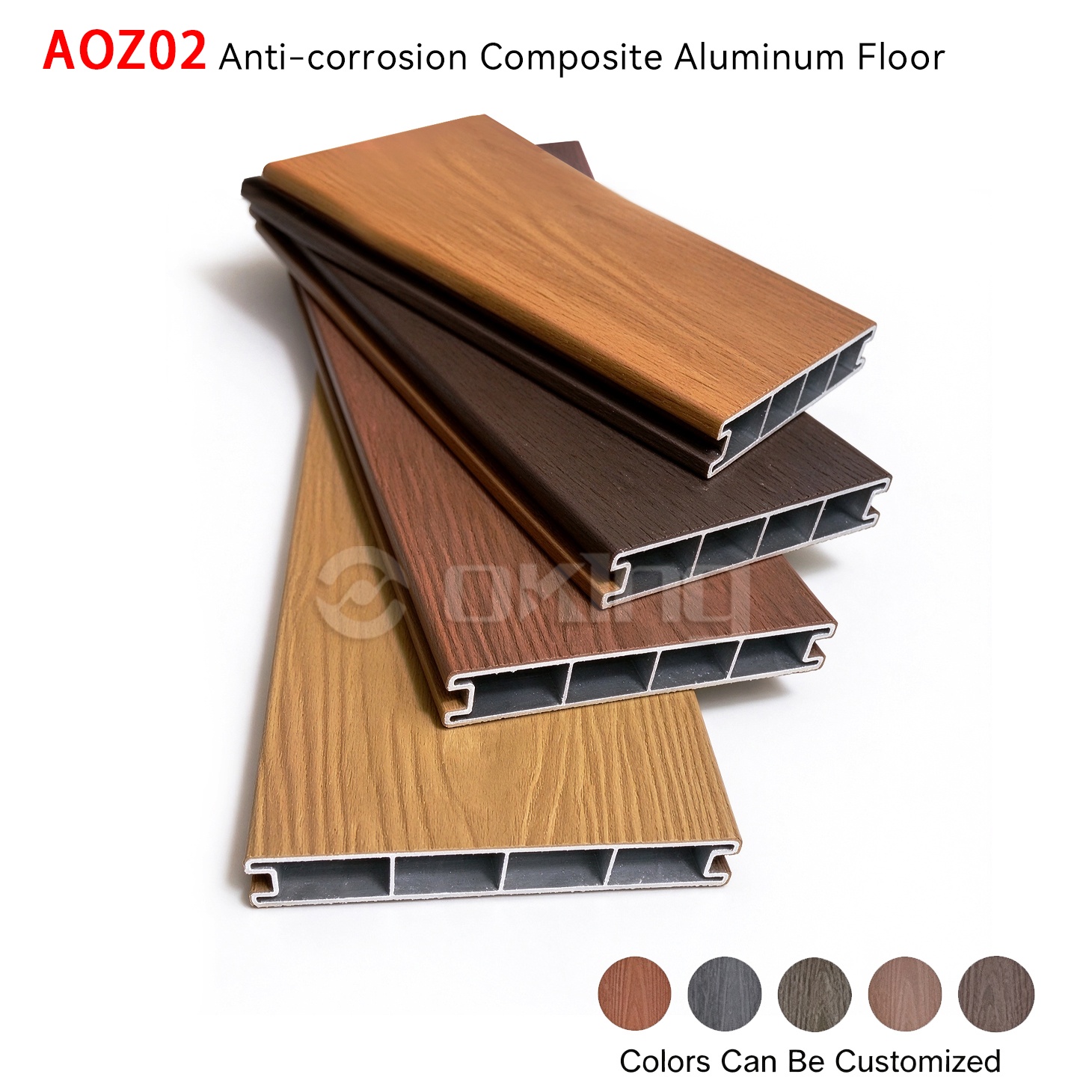 AOZ02 Anti-corrosion Composite Aluminum Floor